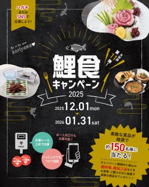 鯉食キャンペーンチラシ