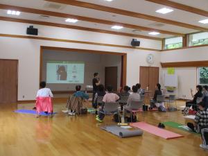 体の仕組みについて説明