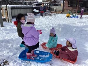 雪遊び3