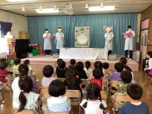 歯磨きの寸劇楽しかったね