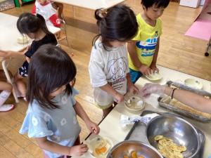 おやつクッキング