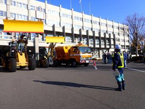 除雪機械点検状況