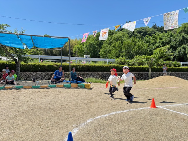 大盛り上がりの紅白リレー