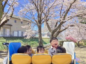 りす組 お花見